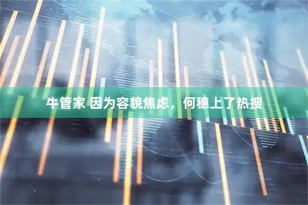 牛管家 因为容貌焦虑，何穗上了热搜