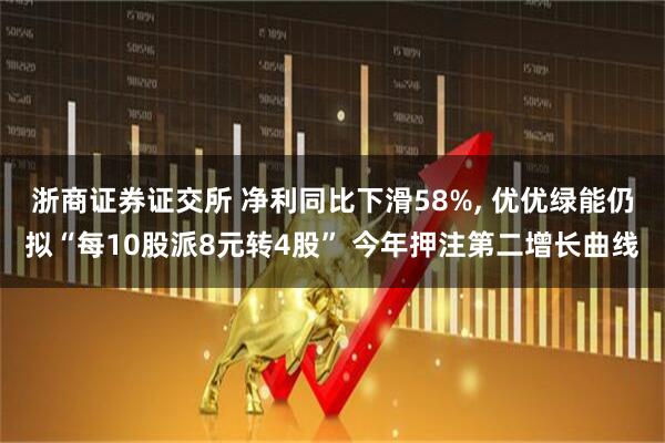 浙商证券证交所 净利同比下滑58%, 优优绿能仍拟“每10股派8元转4股” 今年押注第二增长曲线