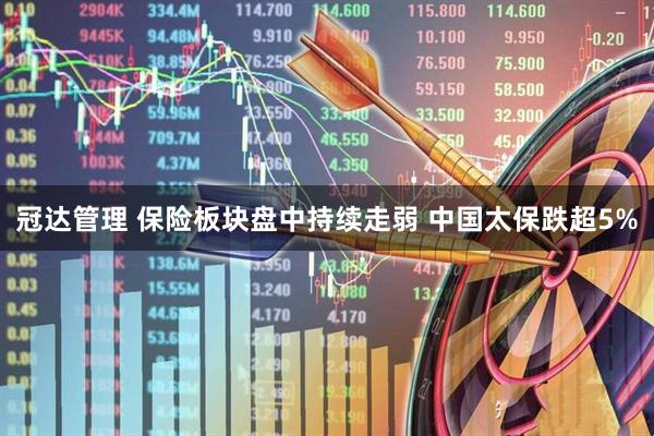 冠达管理 保险板块盘中持续走弱 中国太保跌超5%